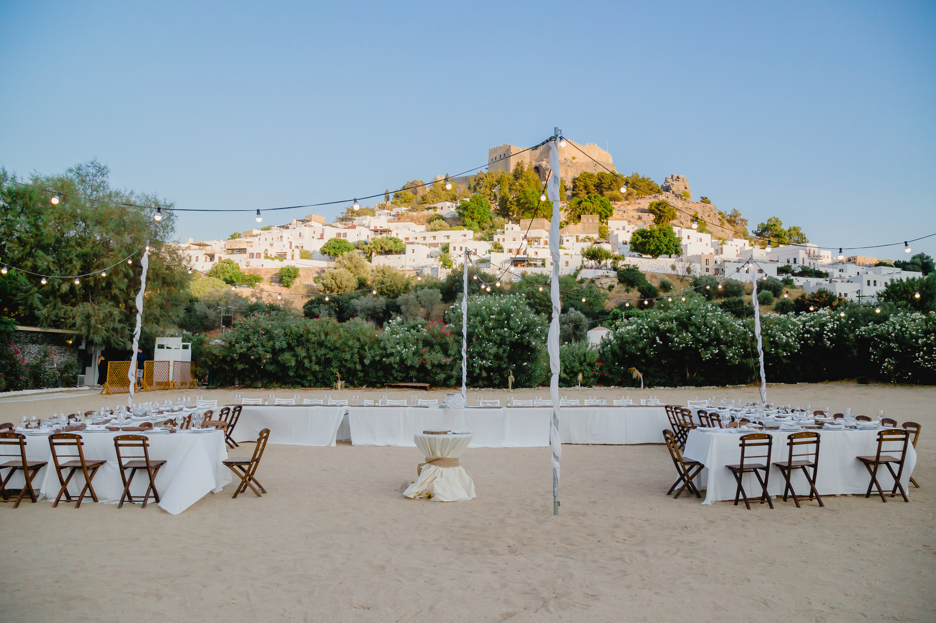 Book your wedding day in Lindos Beach